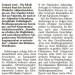 Dr. Friedemann Ruß im Badischen Tagblatt